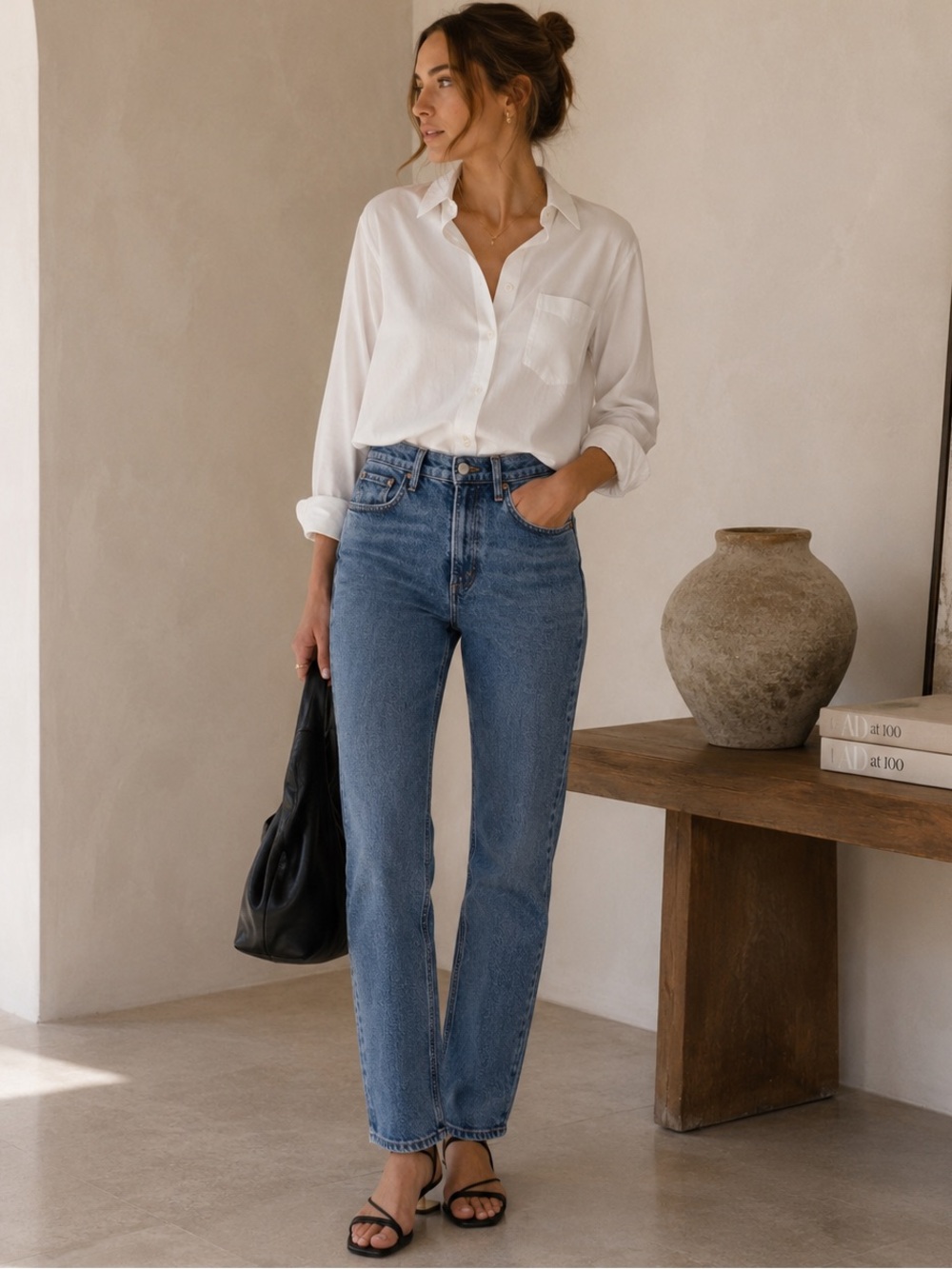 AGOLDE ORGANIC COTTON MERREL A9021B-1370 Straight Jeans CINEMA Size 28